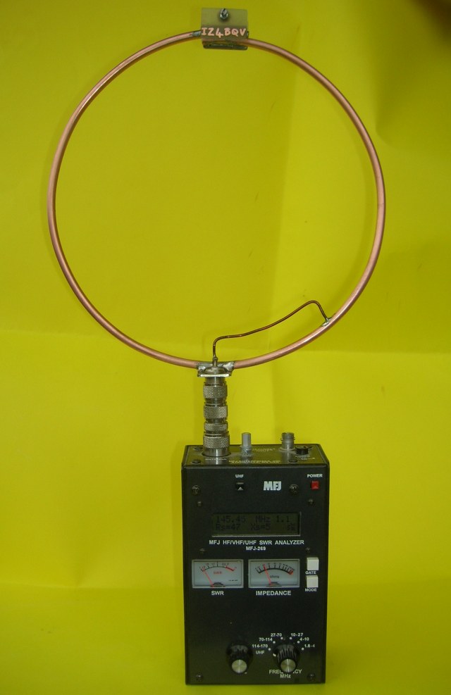 Antenna Loop 144 MHz completa